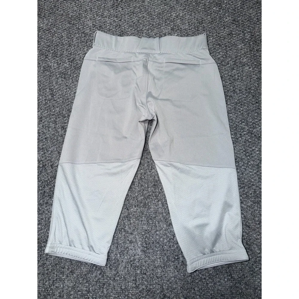 Nike Girls Vapor Select Softball Pants Gray Size Medium Belt Loops‎ New With Tag